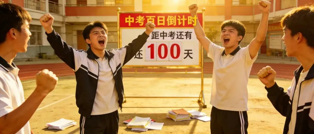初三中考冲刺:百日誓师大会致词 第5张