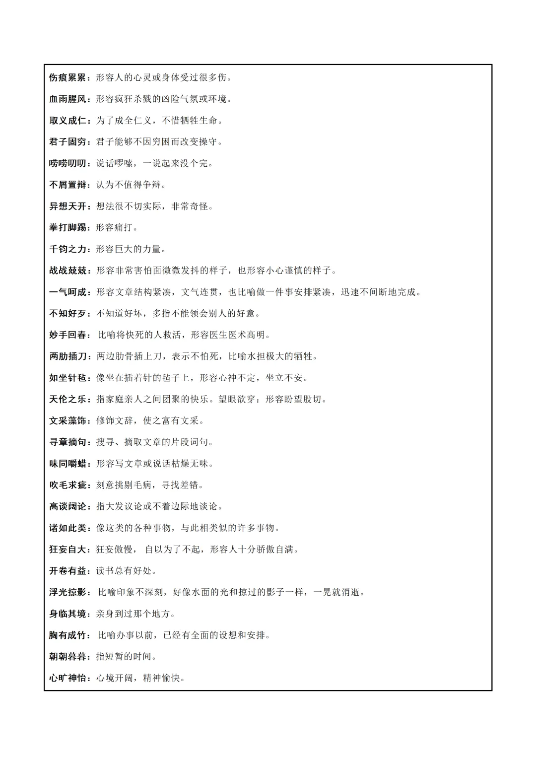 中考各科专项语文复习字音,字型,词义 第29张