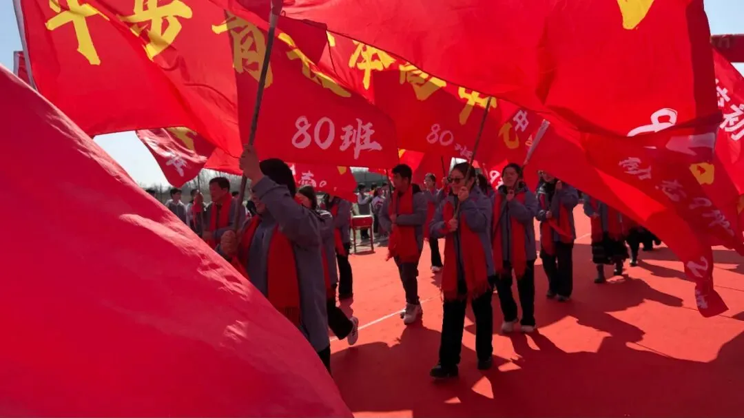 马跃新程 决胜中考 | 新力惠中“南校区初中部”2026年中考百日誓师大会圆满举行 第49张