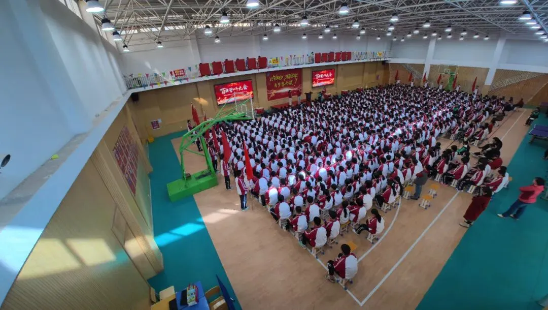 百日砺剑战中考 青春逐梦向未来——我校初三年级隆重举行中考百日誓师大会 第8张