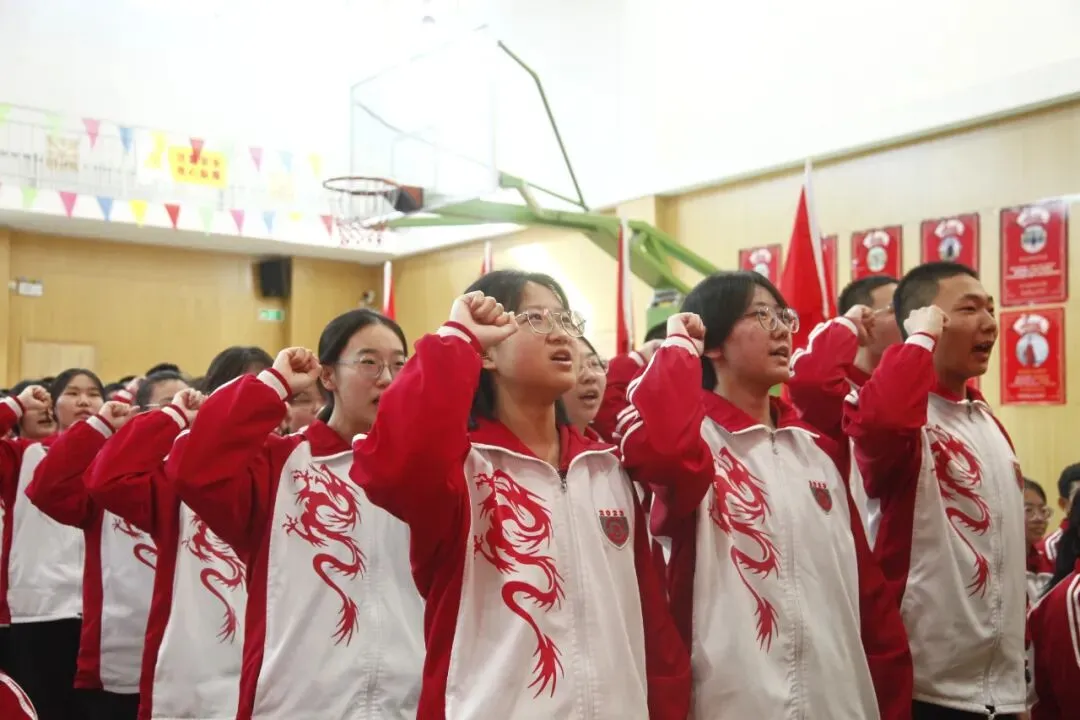 百日砺剑战中考 青春逐梦向未来——我校初三年级隆重举行中考百日誓师大会 第18张