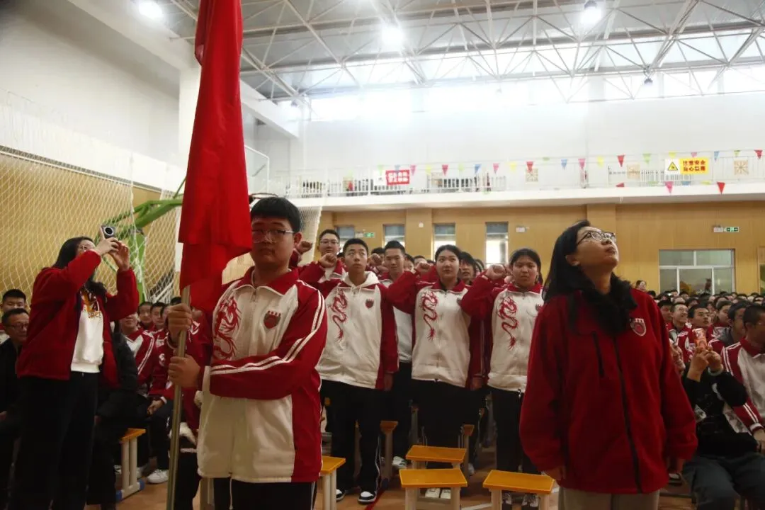 百日砺剑战中考 青春逐梦向未来——我校初三年级隆重举行中考百日誓师大会 第38张