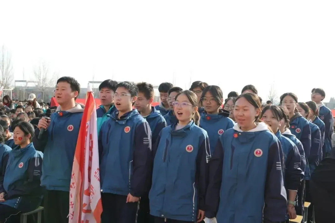 【阳泉一中】百日砺剑战中考,一鼓作气创辉煌!——我校举行2026届初三百日誓师大会 第27张