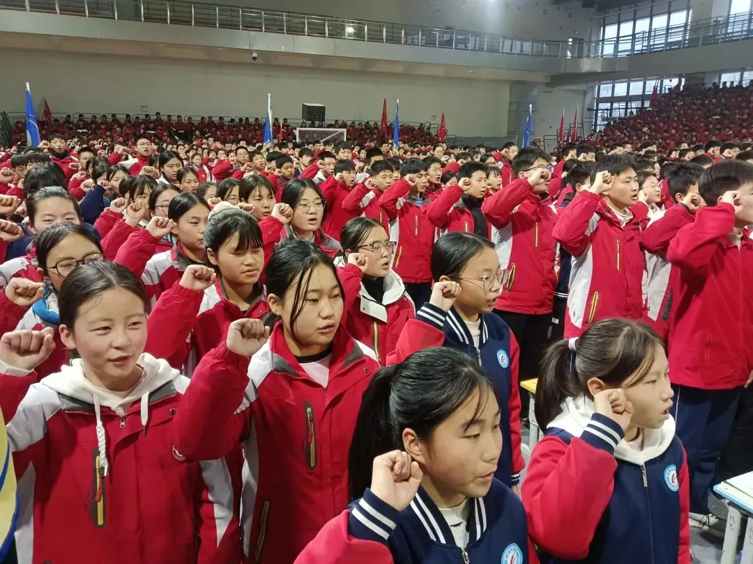 一马当先开新局 决胜中考谱华章 ——陇县实验中学2026年春季学期开学典礼暨九年级百日誓师大会圆满举行 第35张