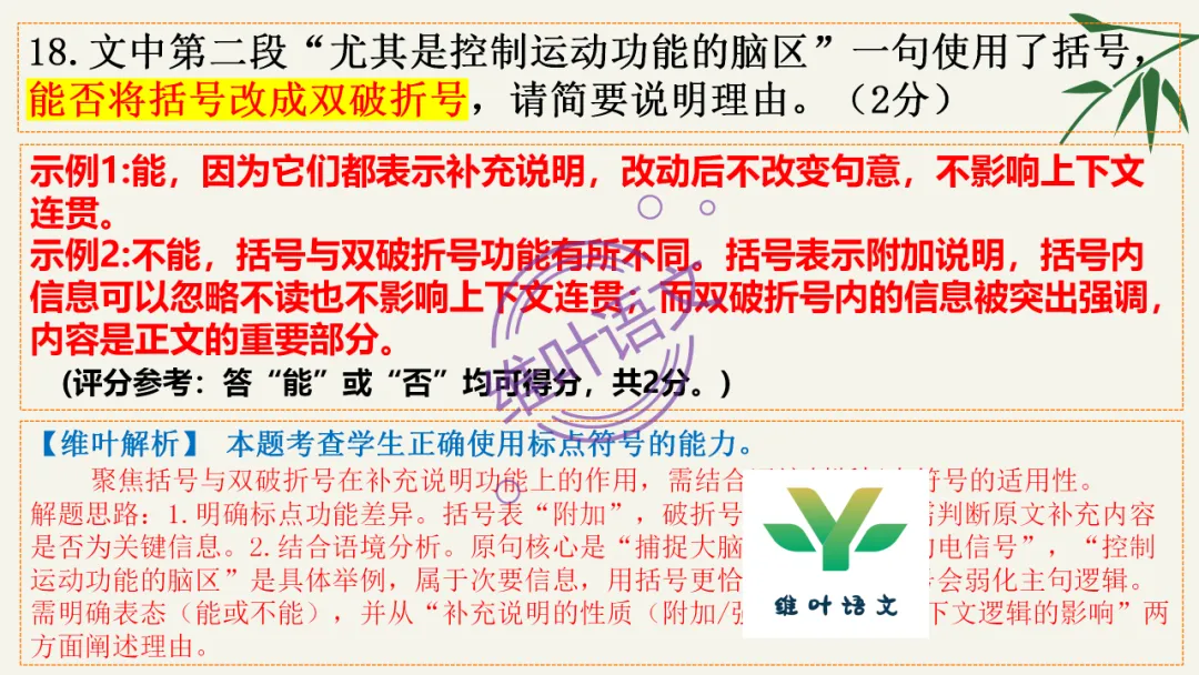 模考讲评 | 湖北省武汉市2026届高中毕业生三月调研考试语文讲评课件,内附范文+点评 第108张