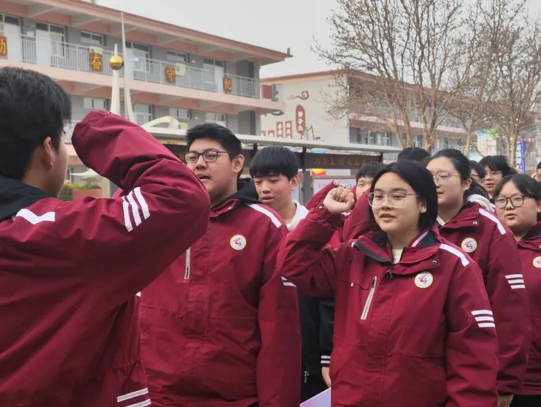 【德慧校园·百日誓师】中考百日冲刺 燃爆热血青春——涞水县第三中学百日誓师暨校园开放日活动 第20张