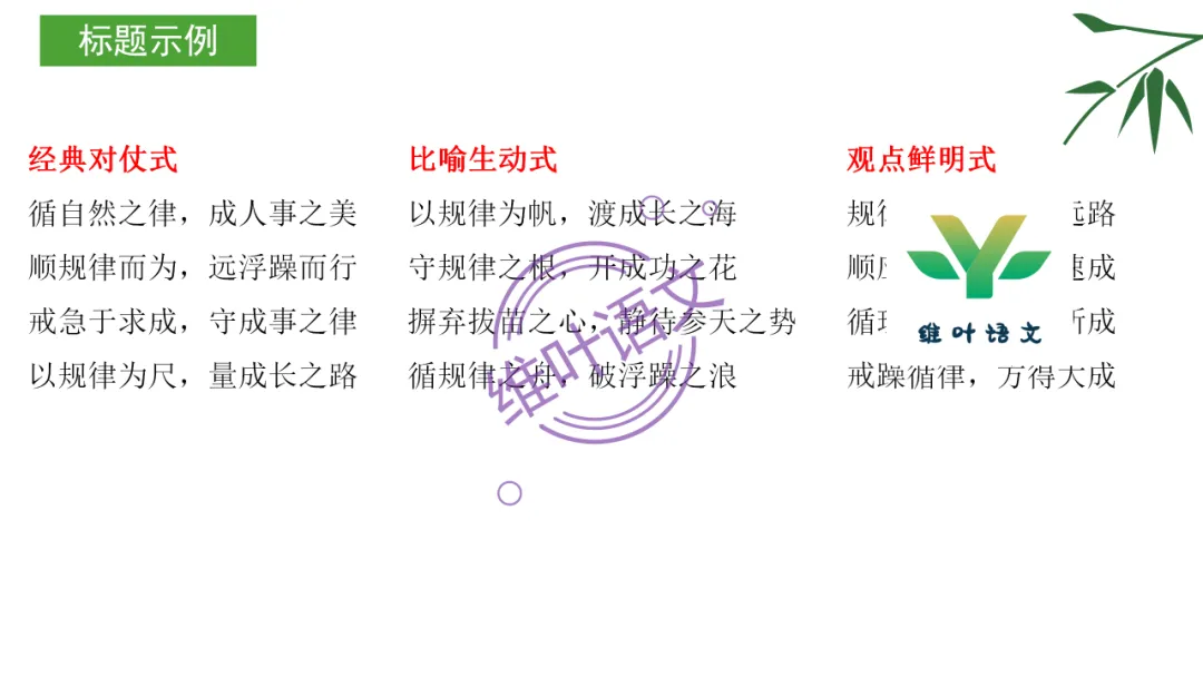 模考讲评 | 湖北省武汉市2026届高中毕业生三月调研考试语文讲评课件,内附范文+点评 第131张