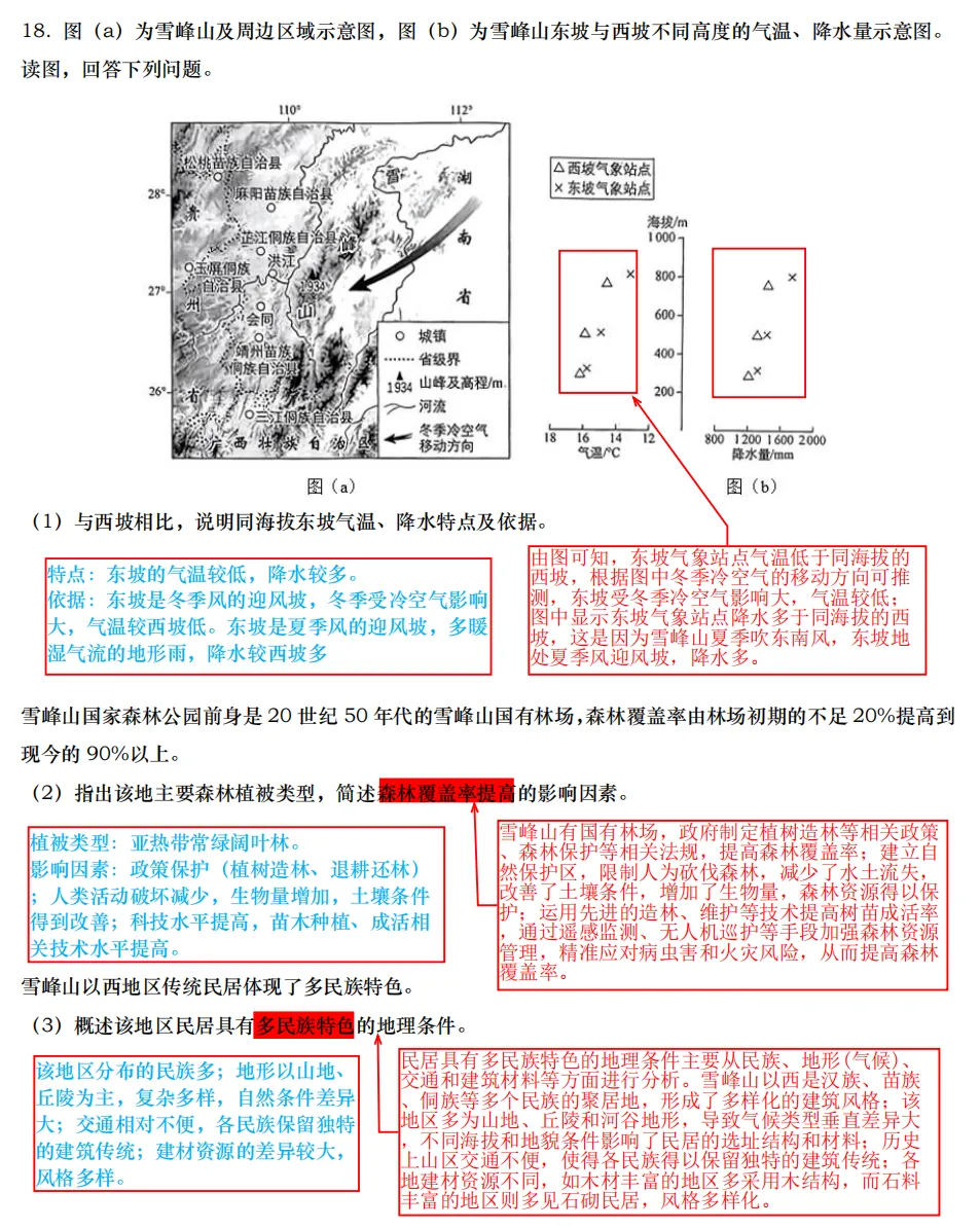 2025年高考北京卷地理真题+超详细图文解析 第11张