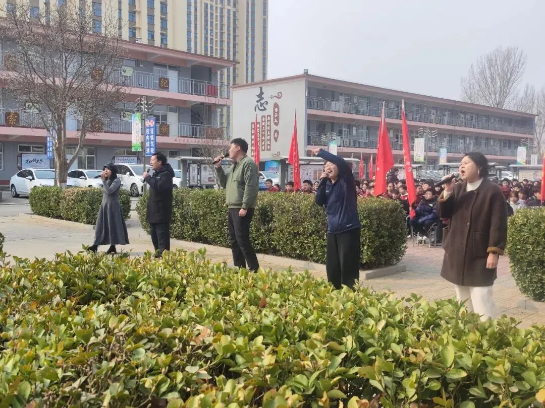 【德慧校园·百日誓师】中考百日冲刺 燃爆热血青春——涞水县第三中学百日誓师暨校园开放日活动 第37张