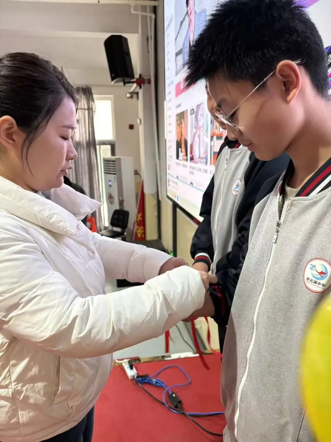 状元湖中学2026届中考百日誓师大会 第15张