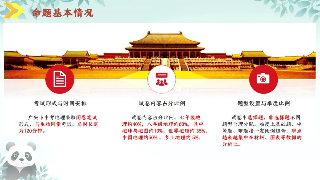 SK230 初中地理 中考讲座资源《新课标视域下中考地理命题解读与备考策略 ----初中地理复习备考》讲座课件PPT+ 文字稿Word 第4张