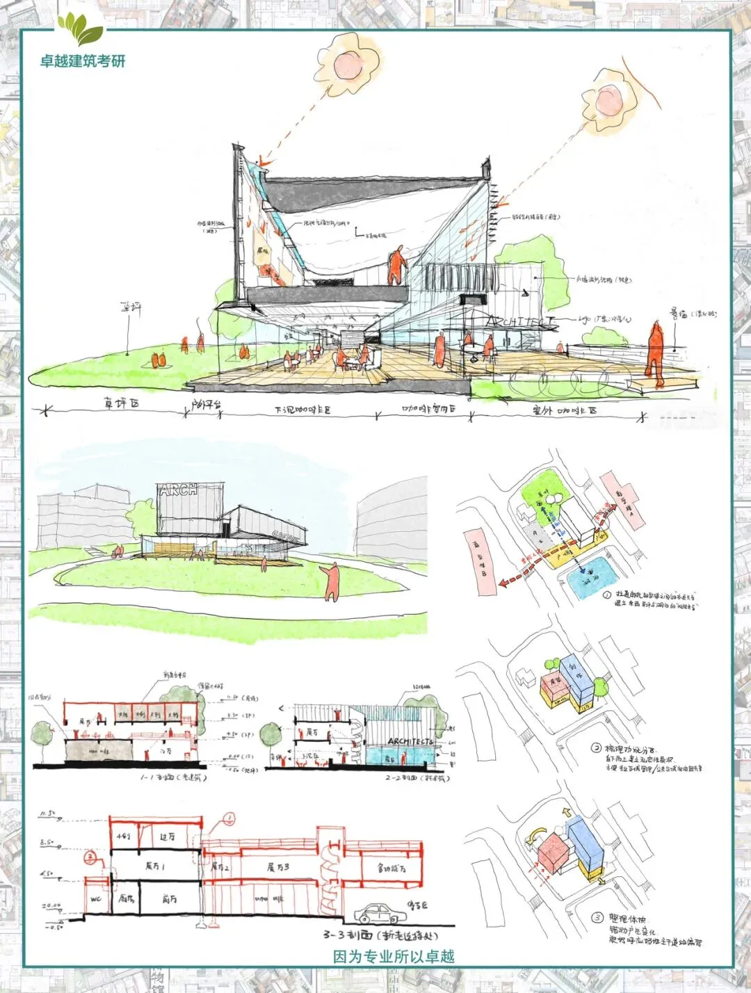 卓越建筑2026春季【案例抄绘+真题解析】招生简章 第9张