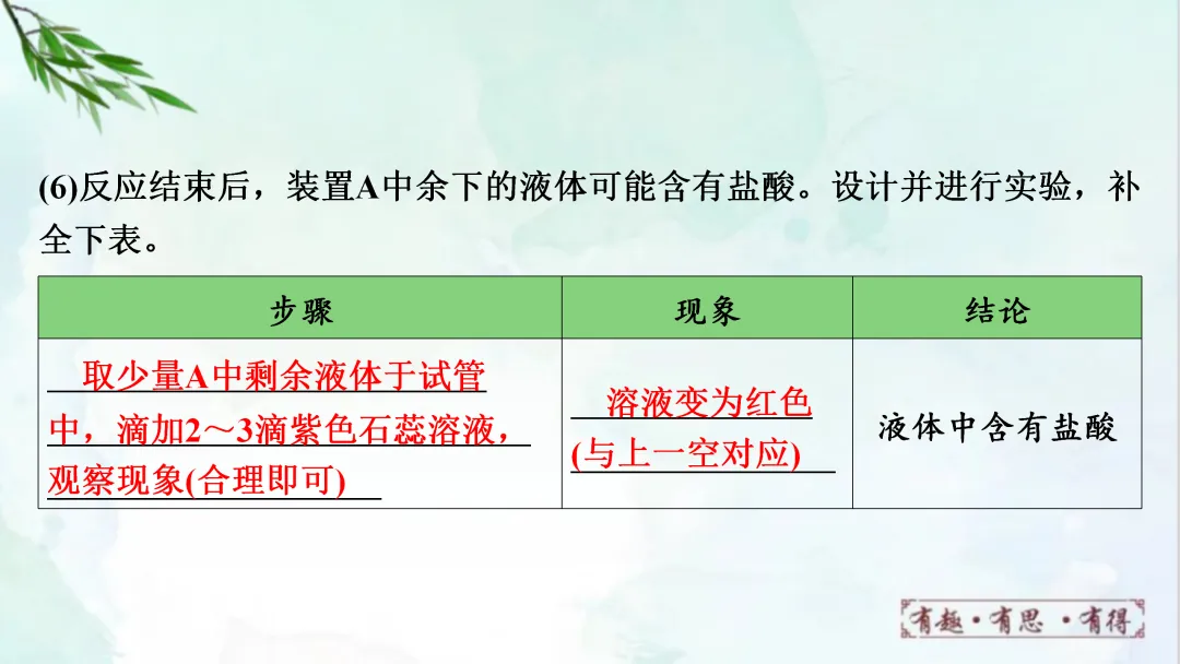 F628 一轮复习 备战中考2026 优质课资源包 初中化学《专题复习---常见气体的制取、净化、收集、鉴别》课件PPT+教学设计Word 第32张
