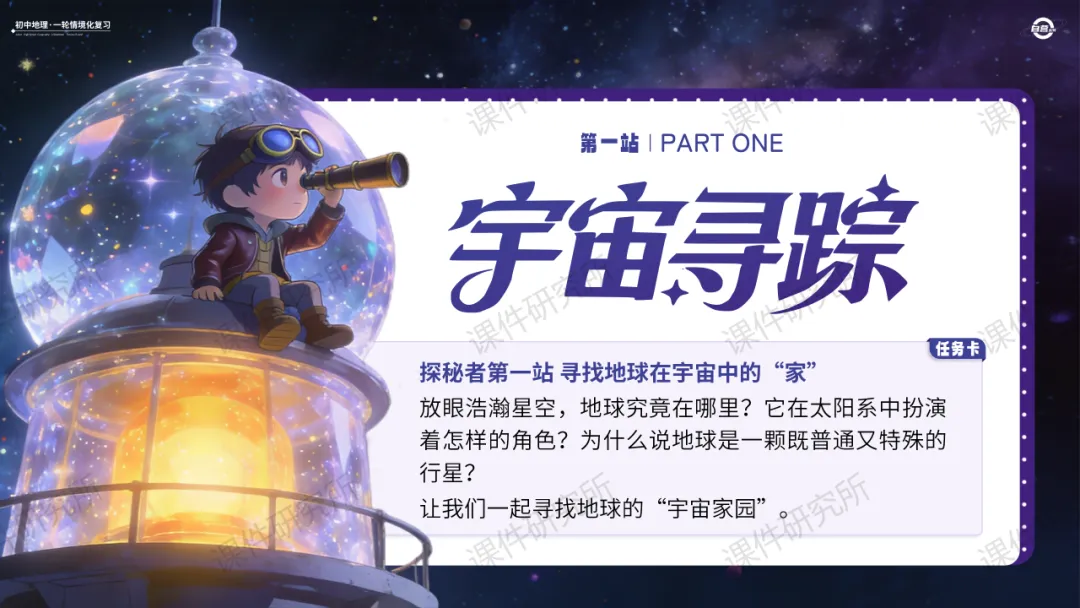 26版中考地理——情境化复习《地球》课件,带学生化身“地球探秘者”闯关解锁核心考点,复习课也能像探险一样好玩!丨自营系列 第7张