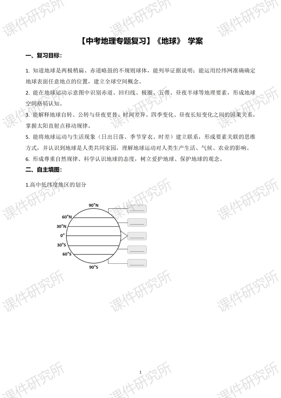 26版中考地理——情境化复习《地球》课件,带学生化身“地球探秘者”闯关解锁核心考点,复习课也能像探险一样好玩!丨自营系列 第42张
