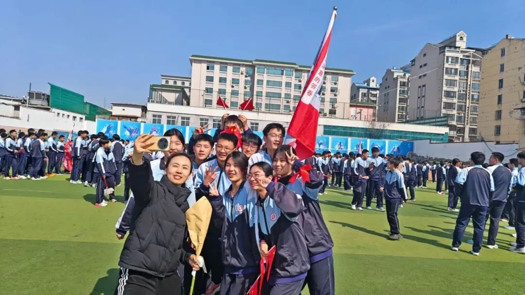 【全环境立德树人】百日砺剑,决胜中考——仲宫街道初级中学初三百日誓师大会隆重举行 第45张