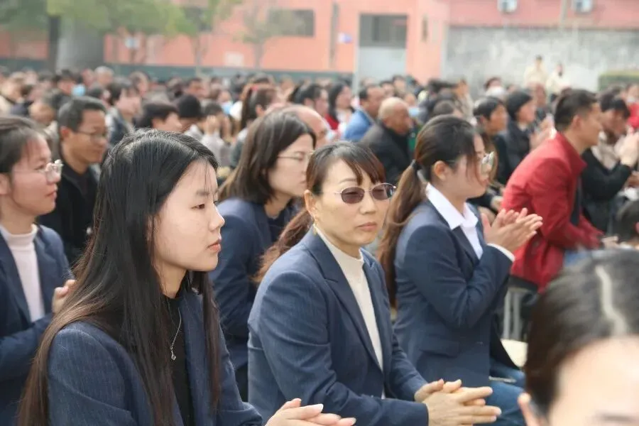 鏖战百日不负韶华,策马扬鞭决胜中考———淅川县九重镇第一初级中学举行2026年百日冲刺誓师大会 第66张