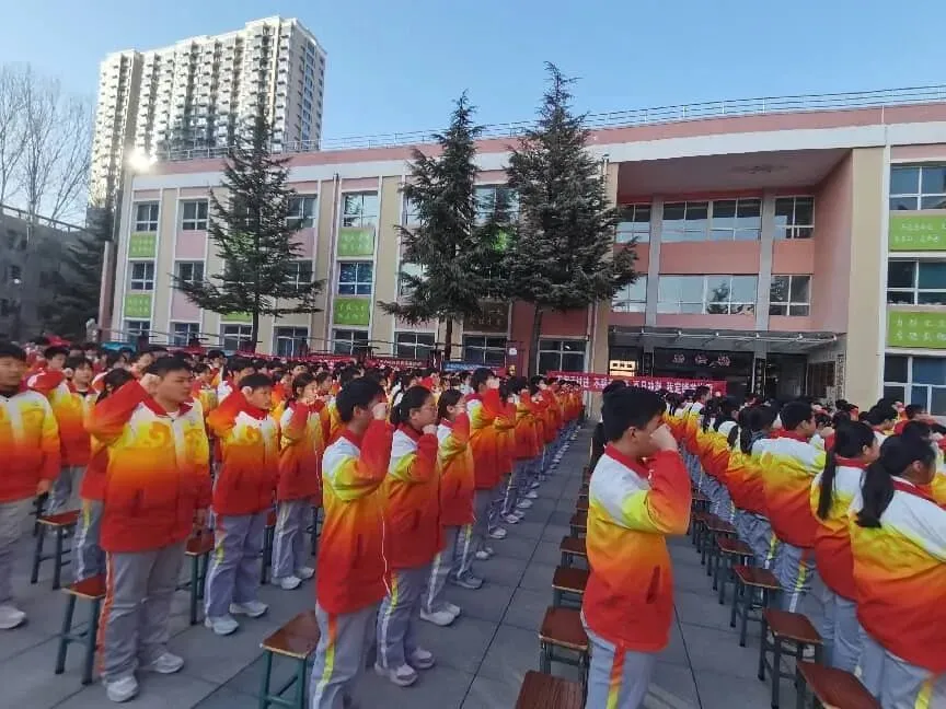 鏖战百日酬壮志 逐梦中考向未来 ——康园中学2026届中考百日冲刺誓师大会 第12张