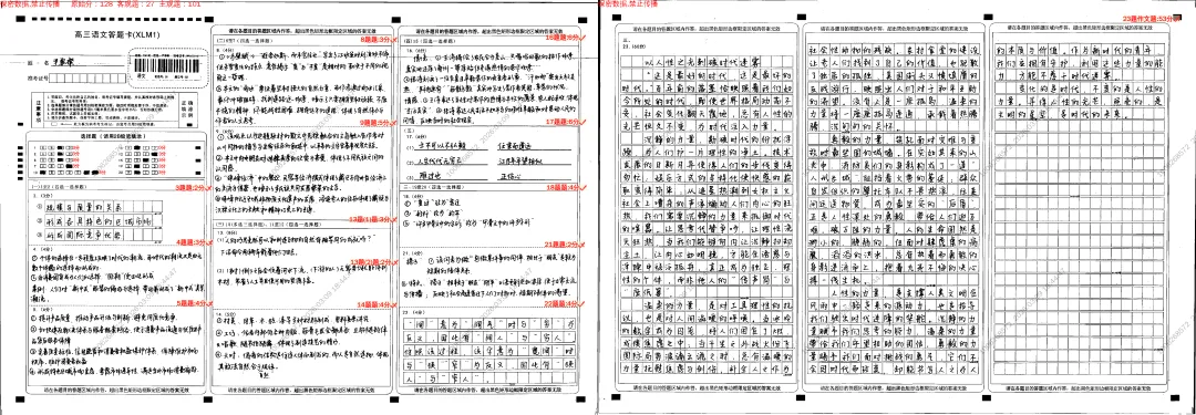 追光而行,自成星河|思沁高复月考优秀试卷精选 第6张