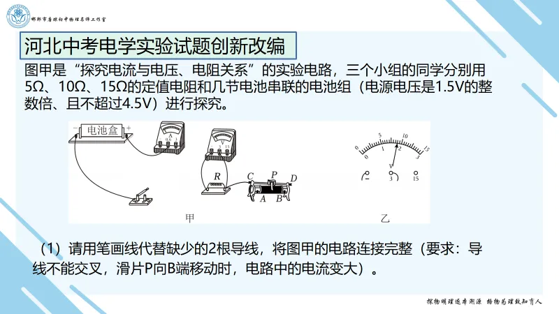 〔总第101期〕| 中考物理电学实验研究 第16张