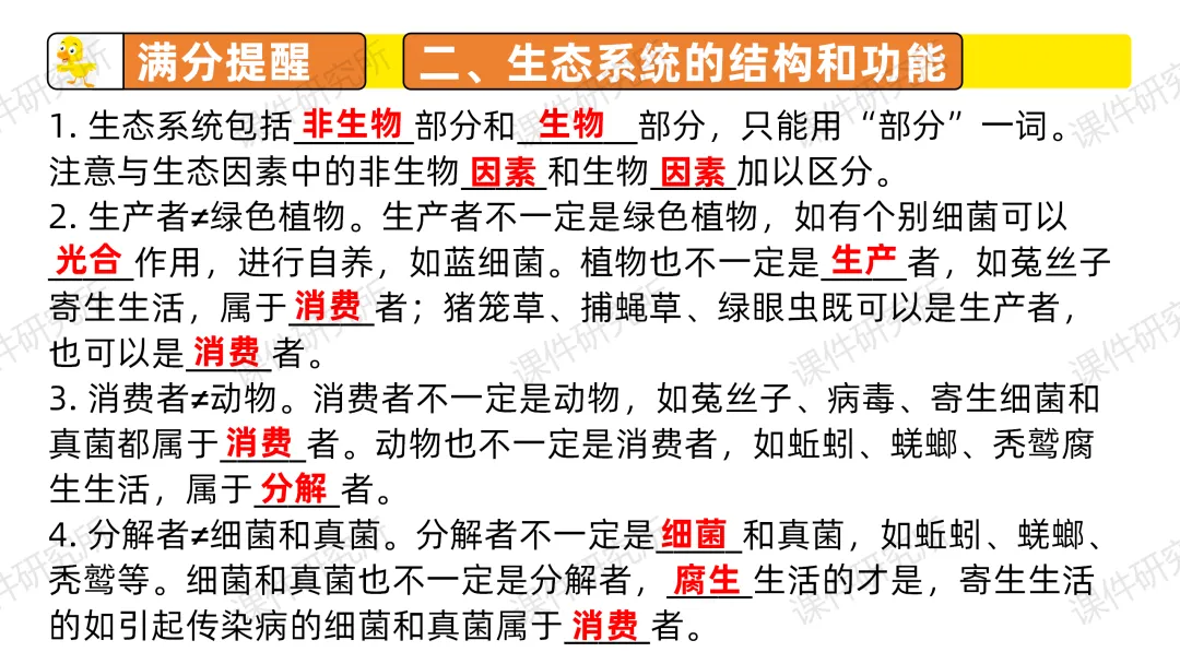 中考复习课件《生物与环境》细讲“稻-鱼-鸭”生态种养模式,还有学历案资料哦~丨名师系列 第19张