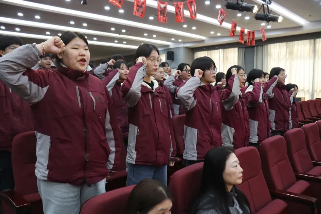 【培文动态】百日砺剑铸锋芒 不负韶华赴中考——九年级中考百日誓师大会 第65张