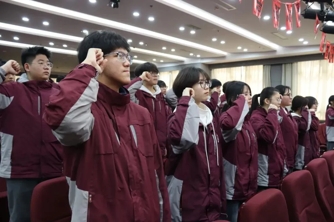 【培文动态】百日砺剑铸锋芒 不负韶华赴中考——九年级中考百日誓师大会 第66张