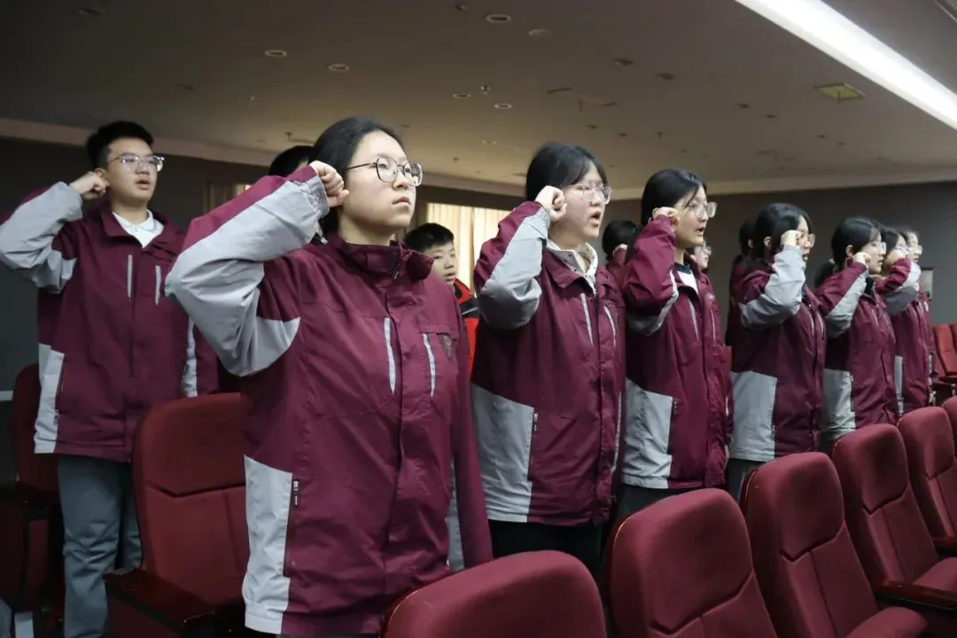 【培文动态】百日砺剑铸锋芒 不负韶华赴中考——九年级中考百日誓师大会 第71张