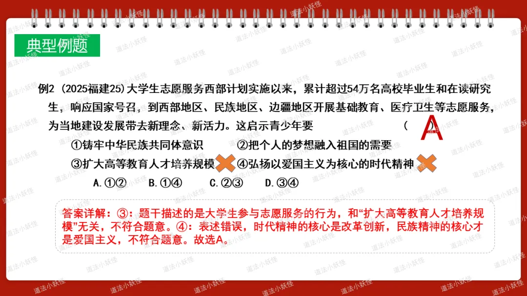 2026春||中考一轮 九下 第三单元《走向未来的少年》复习课课件展示 第8张