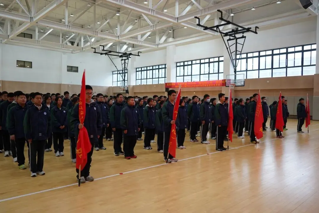 百日战中考,誓当凌绝顶 |杭州市丁荷中学、杭州市丁信中学2026届百日誓师大会 第9张