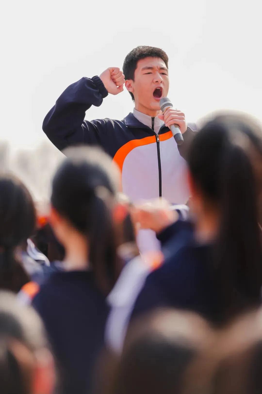 中考誓师燃壮志!世纪学子执笔为剑 奔赴山海! 第11张