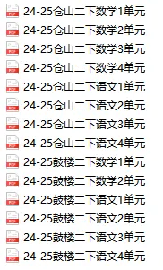 福州1-6年级下册语数英1-4单元真题整理! 第5张