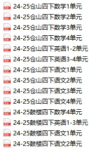 福州1-6年级下册语数英1-4单元真题整理! 第7张