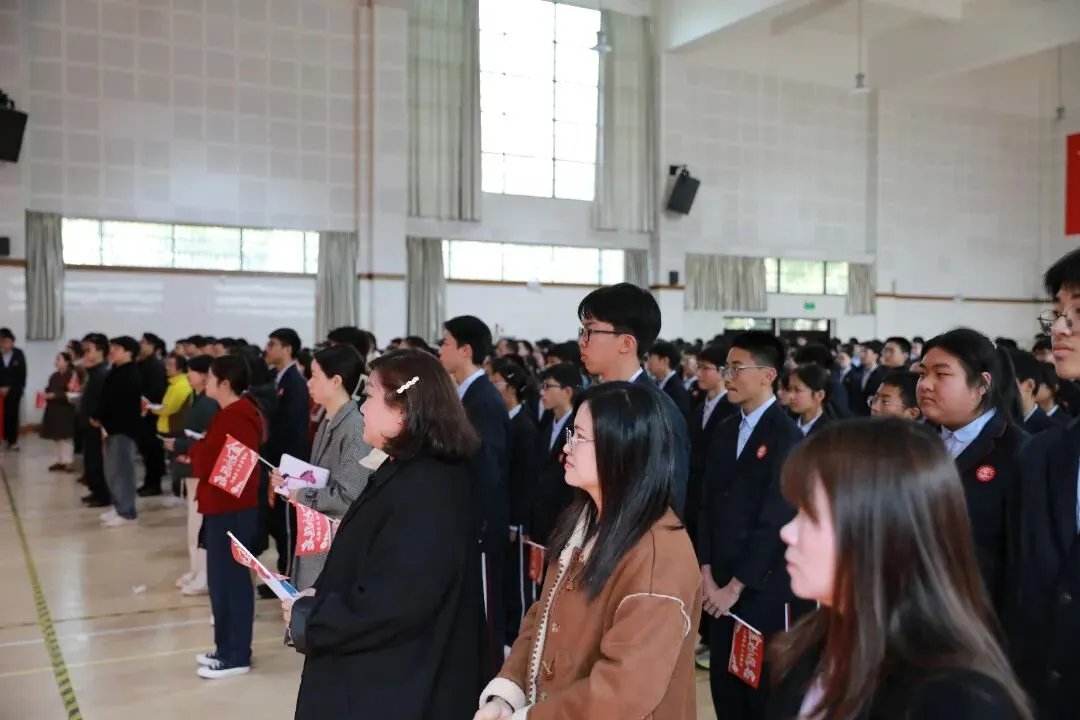 少年自有凌云志,策马扬鞭向中考——宁波市洪塘中学2026届中考百日誓师活动 第10张
