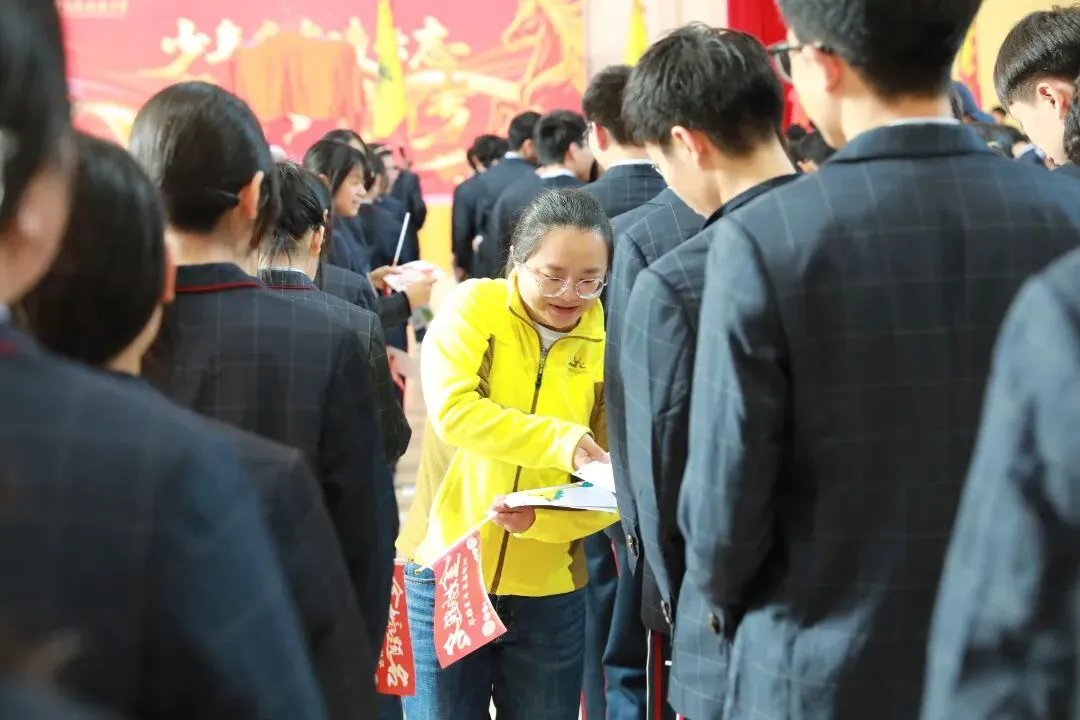 少年自有凌云志,策马扬鞭向中考——宁波市洪塘中学2026届中考百日誓师活动 第24张
