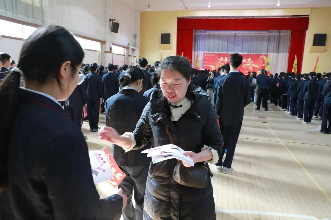 少年自有凌云志,策马扬鞭向中考——宁波市洪塘中学2026届中考百日誓师活动 第27张