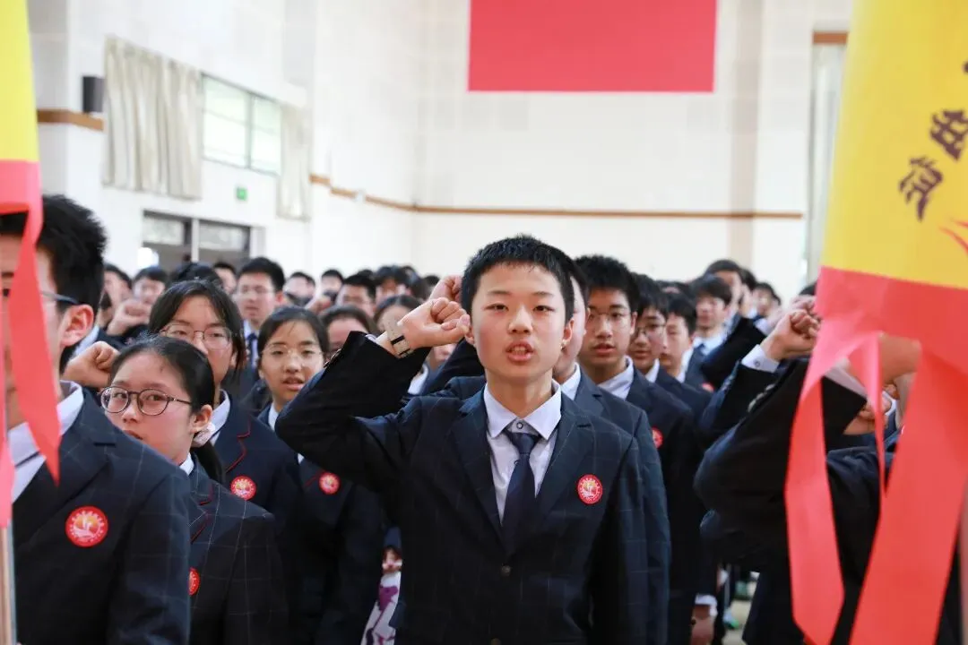 少年自有凌云志,策马扬鞭向中考——宁波市洪塘中学2026届中考百日誓师活动 第36张