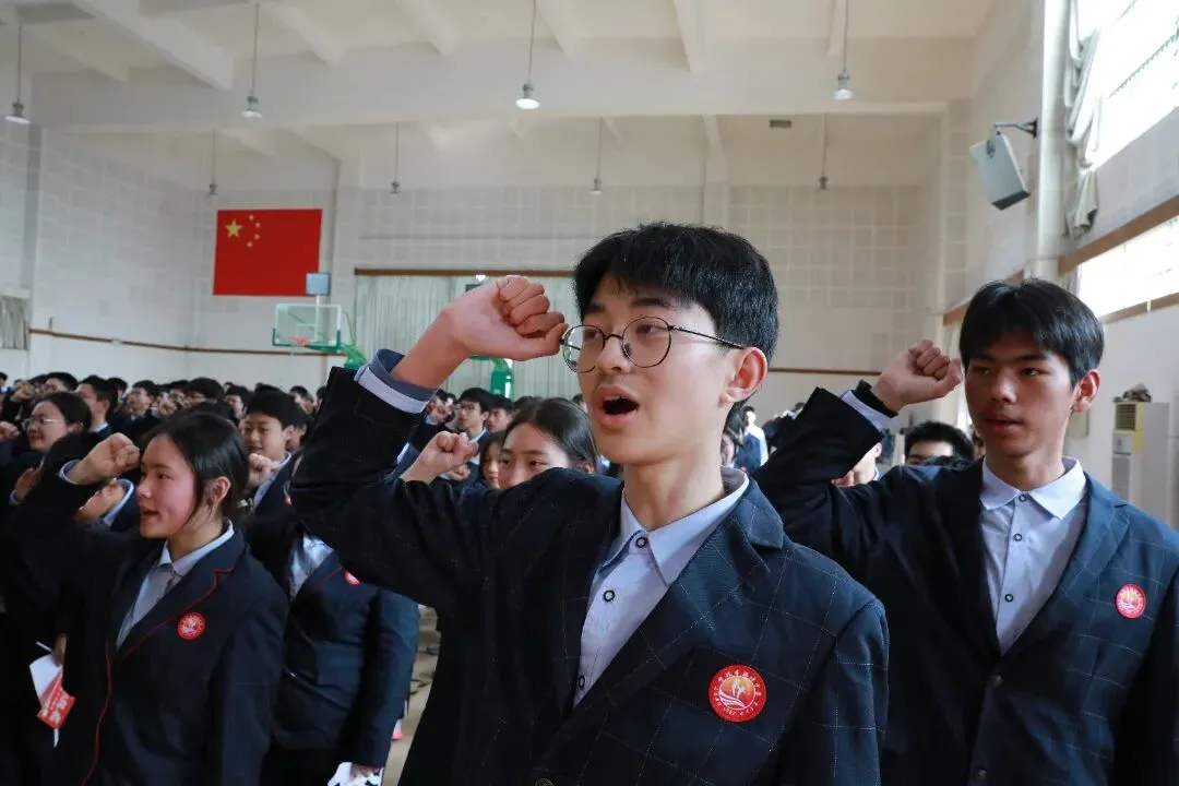 少年自有凌云志,策马扬鞭向中考——宁波市洪塘中学2026届中考百日誓师活动 第37张