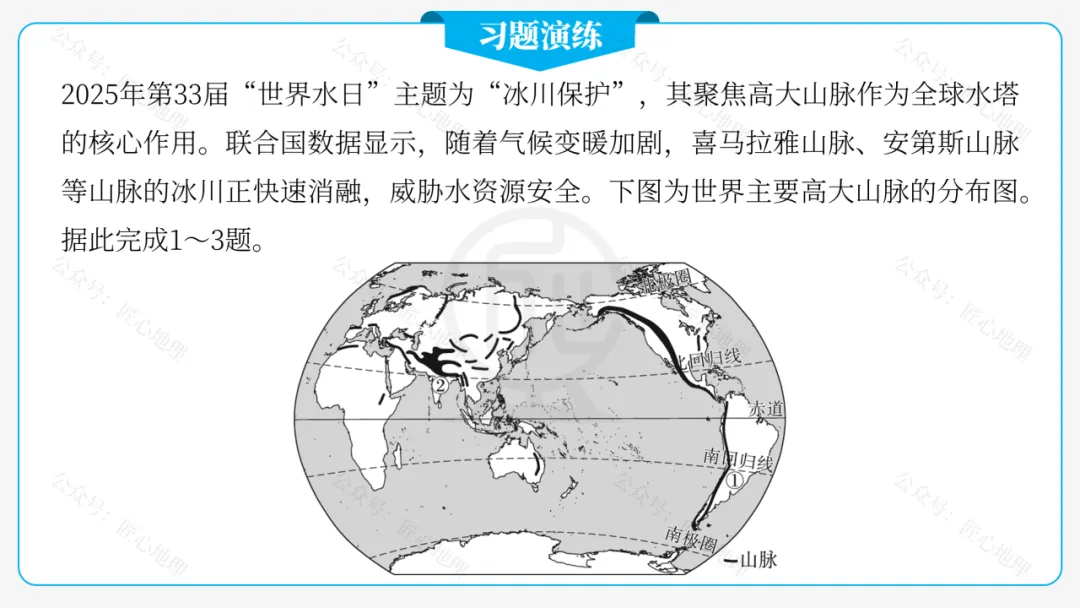 新教材 | 中考一轮复习·世界的地形(课件+导学单+练习题) 第30张