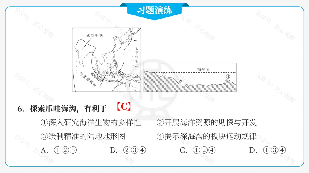 新教材 | 中考一轮复习·世界的地形(课件+导学单+练习题) 第37张