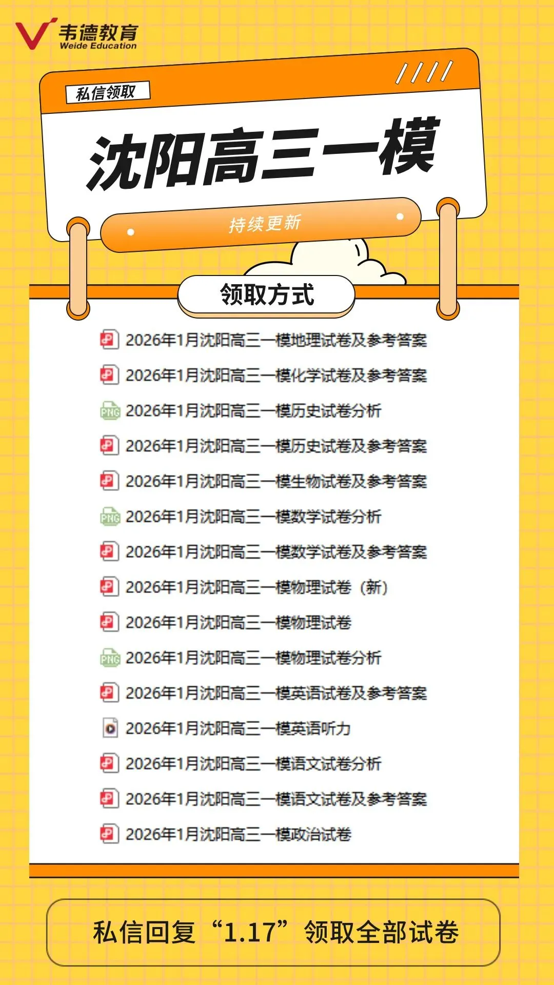 2026年1月沈阳高中联考试卷及参考答案!(高三一模,名校联盟,五校联) 第2张