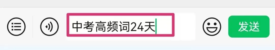 北京中考英语历年高频词汇背默手册,直接打印每天打卡! 第19张