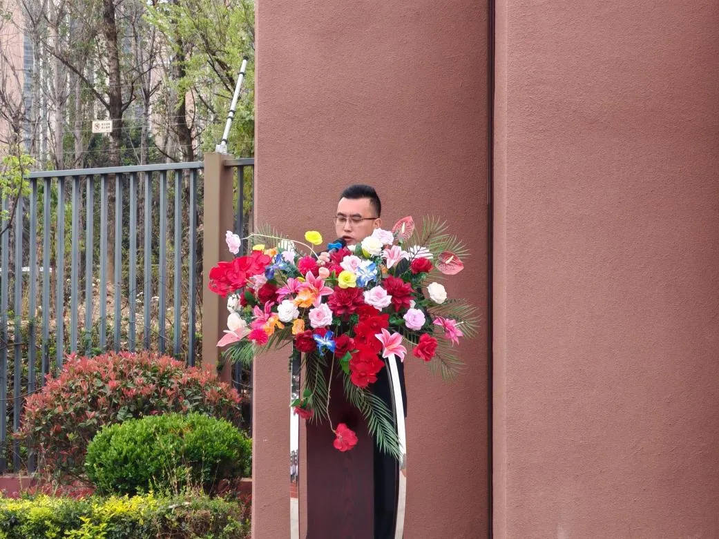 百日誓师燃斗志 逐梦中考启新程 | 昆明市官渡区星耀羊甫学校初二学子百日誓师大会圆满举行 第17张