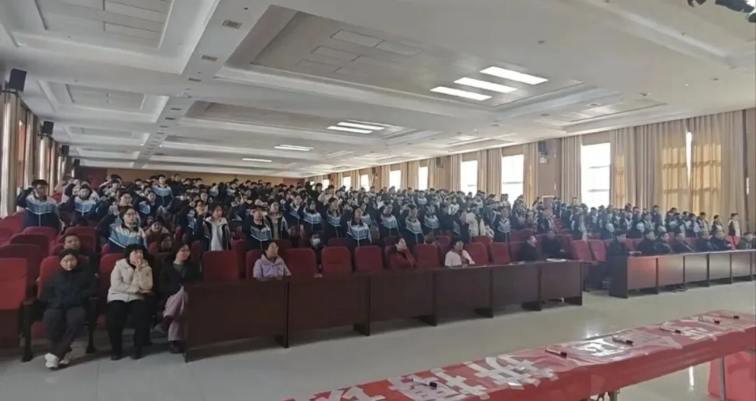 百日誓师燃斗志,逐梦中考启新程 —— 雪野中学 2022 级中考誓师大会圆满举行 第5张