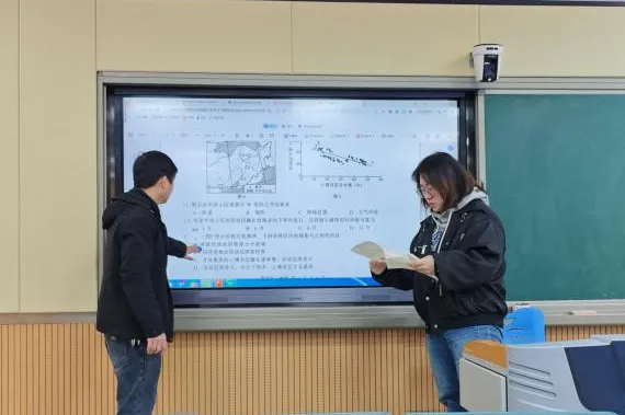 【莆田擢英中学】深耕试卷分析 精准把脉高考——地理教研组举行《莆田市高三市二检分析》主题教研活动 第13张