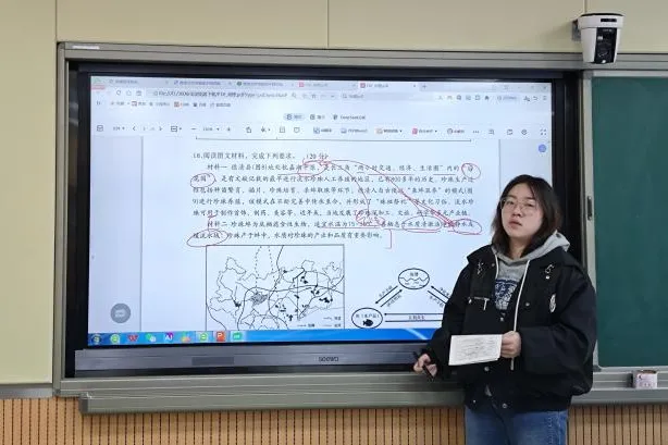 【莆田擢英中学】深耕试卷分析 精准把脉高考——地理教研组举行《莆田市高三市二检分析》主题教研活动 第16张