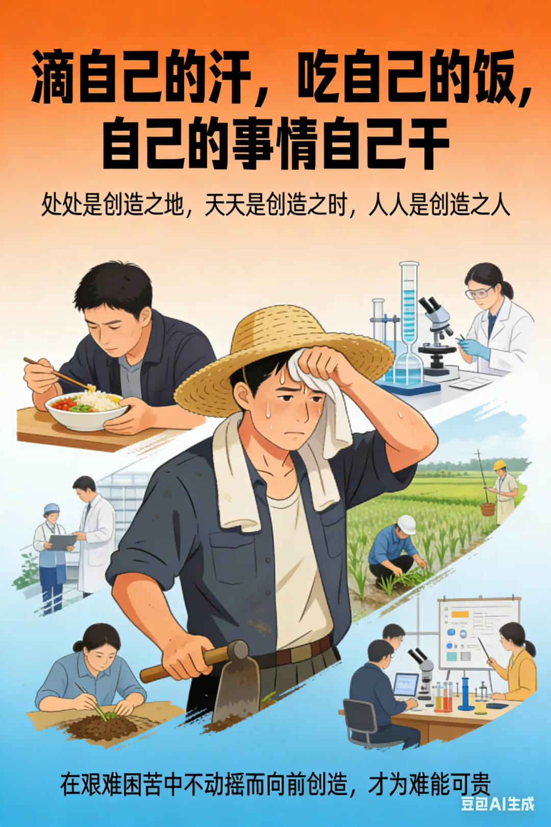 2025年中考作文写作:在艰难困苦中开出繁花 第2张