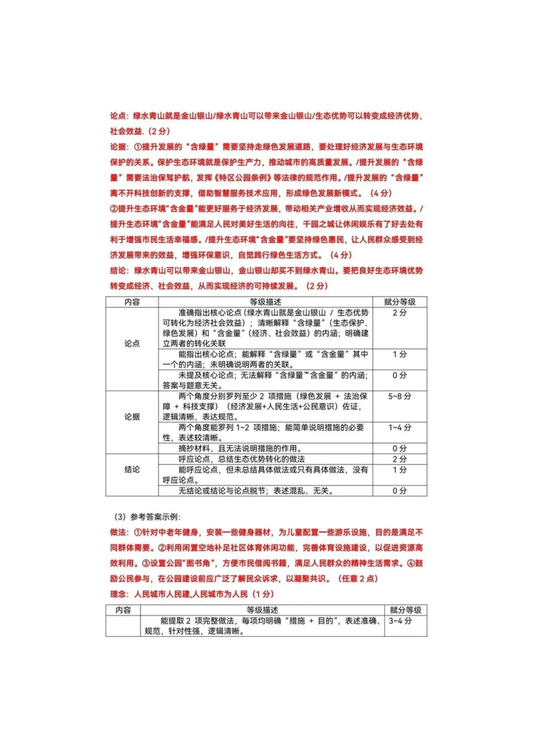2026年深圳初三开学34校联考试卷 第36张