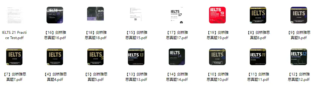 雅思备考别瞎刷!雅思历年真题《剑桥雅思真题4-20》全册,含答案解析+刷题方法新手老手都适用!(附高清PDF可打印) 第2张