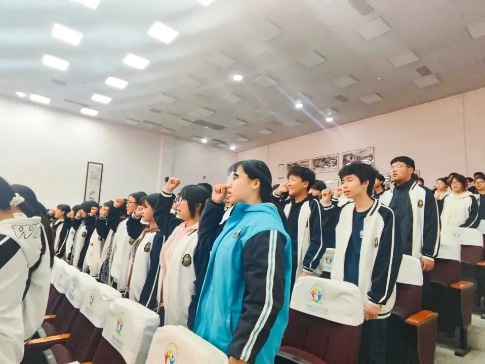 百日磨剑,逐梦中考——团结学校九年级誓师大会 第51张